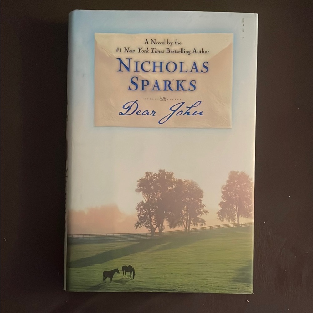 Nicholas Sparks 'Dear John' Hardcover Book